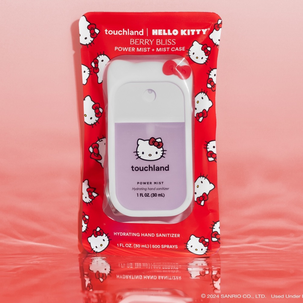 BNIB Limited Edition Hello Kitty Touchland Power Mist Hand Sanitizer